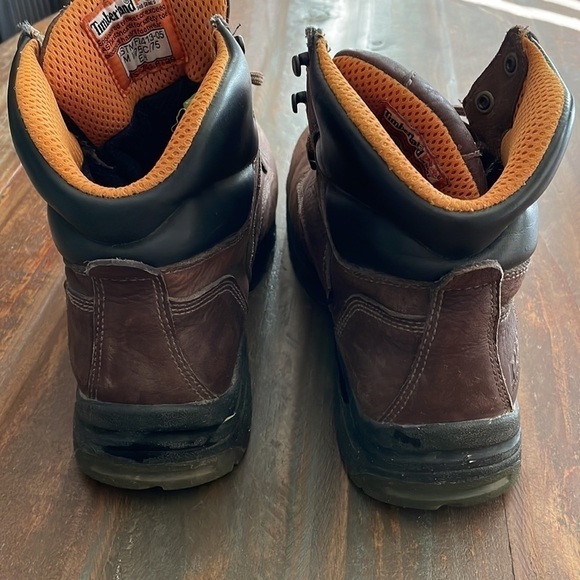 Timberland Pro series steel toe boots sz8 - Picture 9 of 14